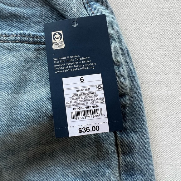 NWT Women's Universal Thread High-Rise Denim Maxi Skirt Size 6 (L) - Picture 4 of 7